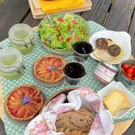 Simples Escales : Nature, Detente Et Sauna 펜션 Les Rosiers